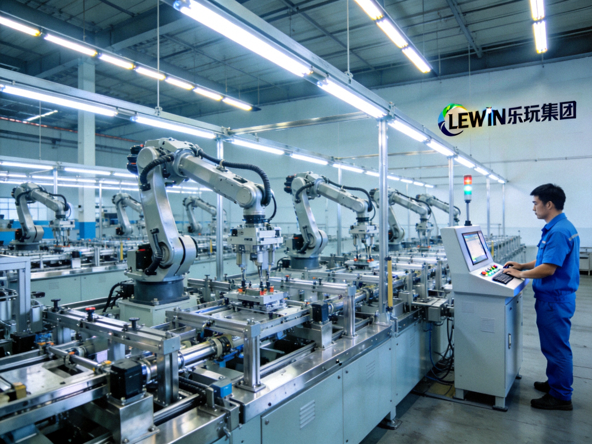 LEWIN乐玩集团现代化生产车间